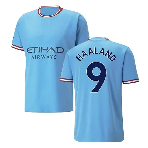 Haaland Official Football Team Jersey 2022-2023 for Men Boys(11-12Years)