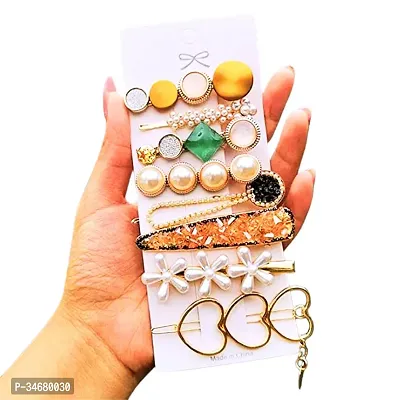 Stylish Metal Plastic Korean clips for women-thumb0