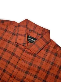 Stunning Premium Cotton Checked Casual Shirts for Men-thumb2