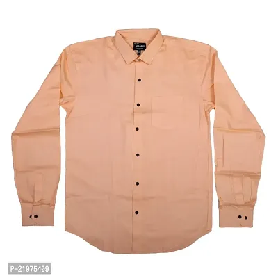 ABI BROS Premium Twill Cotton plain shirt for men-thumb0