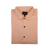 ABI BROS Premium Twill Cotton plain shirt for men-thumb3
