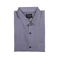 ABI BROS Premium Twill Cotton plain shirt for men-thumb1
