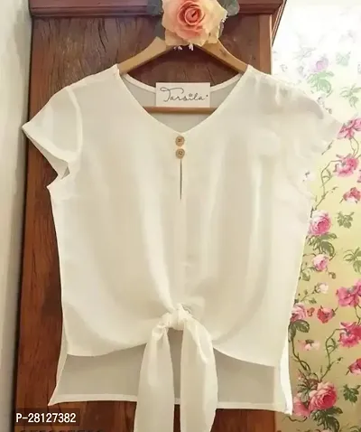 Cop Top In White Color Perfect For This Summer-thumb0