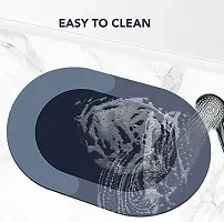 Non Slip mat for Bathroom Cushion Mat Super Absorbent Soft Carpet, Quick Dry Dirt Barrier for Home, Office, (40x60cm)-thumb1