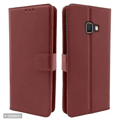 Samsung Galaxy J7 Prime J7 Prime 2 On Nxt Brown Flip Cover