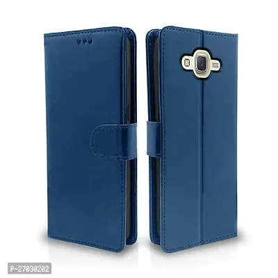 Samsung Galaxy J7 J7 Nxt Blue Flip Cover-thumb0