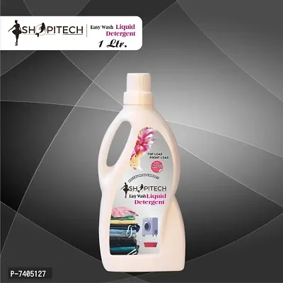 SHOPITECH Easy Wash Liquid Detergent, Suitable for top load detergent and fr