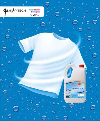SHOPITECH MATIC Liquid Detergent, Suitable for top load detergent and fr