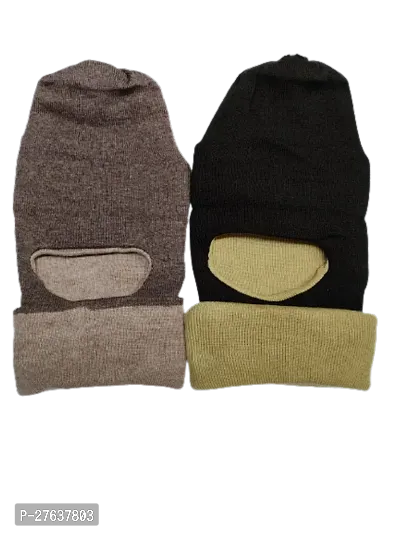 Stylish Monkey Cap Reversable Pack Of 2