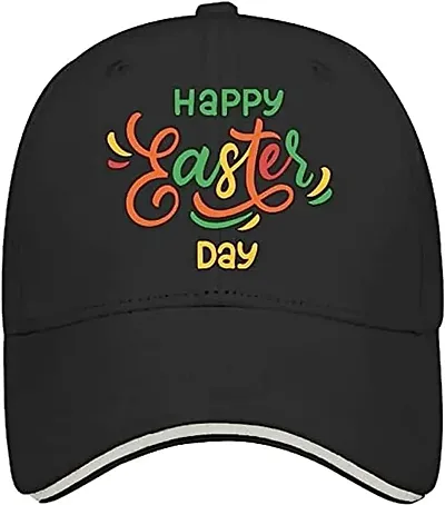 MENKA Baseball Cap Dad Hats Happy Easter Day Dad Hat for Men Graphic Cap Adjustable Hats for Men Women Kids Trucker Hat Casual hat 85