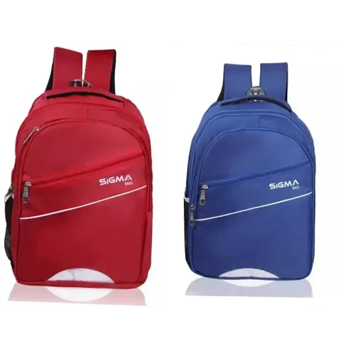 Trendy Laptop Casual Backpack For Men And Women, Pack Of 2