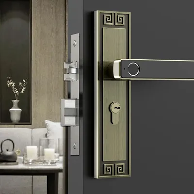 ABEZ be smart- CR20 Digital Door Lock(2 ways unlocking Biometric|| Mechanical Key)