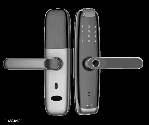 ABEZ Digital Door Lock - AM25i Online with 5 Way Unlocking, Fingerprint, Password, RFID Card, Wi-Fi, Mechanical Key Access-thumb0