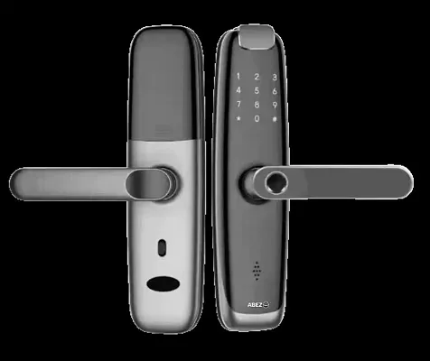 ABEZ Digital Door Lock - AM25i Online with 5 Way Unlocking, Fingerprint, Password, RFID Card, Wi-Fi, Mechanical Key Access