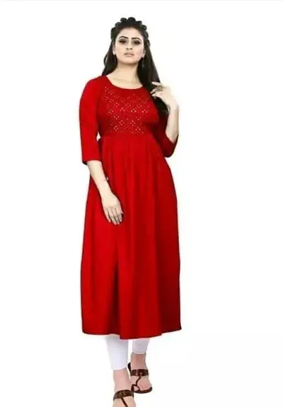 women gown red