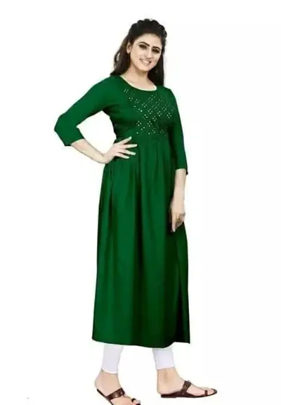 women gown green