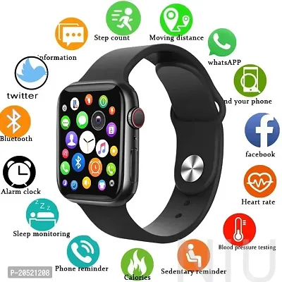 New SMART WATCH 2023 latest version /T500 Full Touch Screen Bluetooth Smartwatch with Body Temperature, Heart Rate  Oxygen Monitor Compatible with All 3G/4G/5G Android  iOS-thumb0