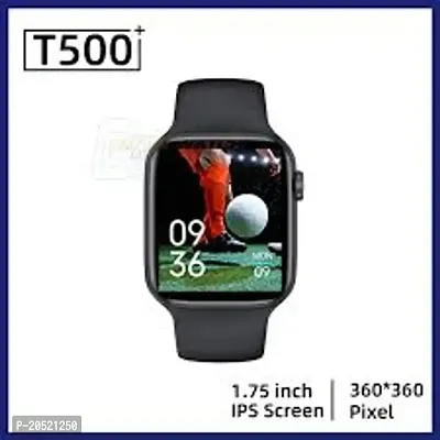New SMART WATCH 2023 latest version T500 Full Touch Screen Bluetooth Smartwatch with Body Temperature, Heart Rate  Oxygen Monitor Compatible with All 3G/4G/5G Android  iOS-thumb0