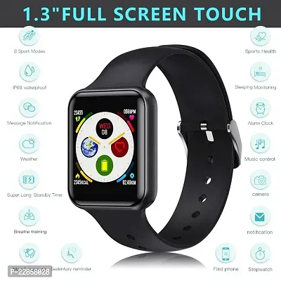 New SMART WATCH 2023 latest version /T500 Full Touch Screen Bluetooth Smartwatch with Body Temperature, Heart Rate  Oxygen Monitor Compatible with All 3G/4G/5G Android  iOS-thumb0