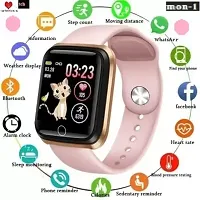 New SMART WATCH 2023 //PINK latest version /T500 Full Touch Screen Bluetooth Smartwatch with Body Temperature, Heart Rate  Oxygen Monitor Compatible with All 3G/4G/5G Android  iOS-thumb4