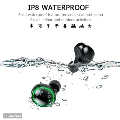 M10 TWS Bluetooth V5.1 in-Ear Wireless Earbuds with Upto 3 Hours Playback Stereo Sports Waterproof Bluetooth-thumb4