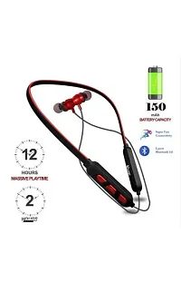 B11 Wireless Bluetooth Neckband with Fast Charging | 10 Meter Bluetooth v5.0 Connectivity | Inbuilt Mic for Calling | IPX4 Water Resistant(/multicolour)-thumb2