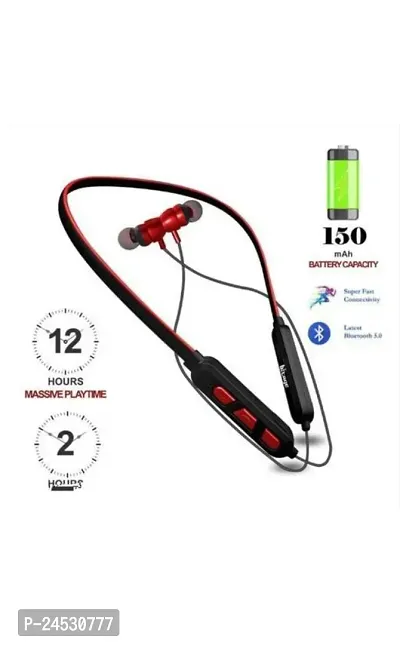 B11 Wireless Bluetooth Neckband with Fast Charging | 10 Meter Bluetooth v5.0 Connectivity | Inbuilt Mic for Calling | IPX4 Water Resistant(/multicolour)-thumb3