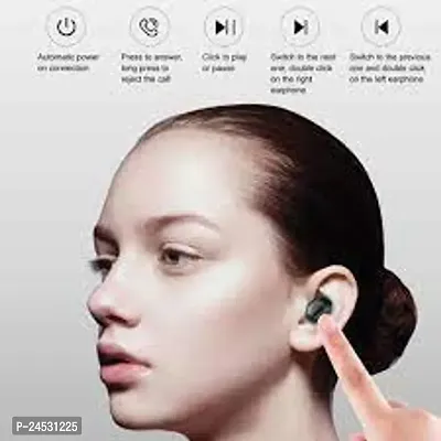 M10 TWS Bluetooth V5.2 in-Ear Wireless Earbuds with Upto 10 Hours Playback Stereo Sports Waterproof Bluetooth /-thumb4