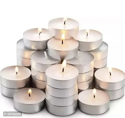 Tealight Candles Pack of 50 Pcs (white)-thumb0