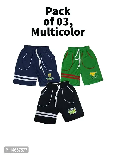 Kids shorts capri for summer use pack of 03-thumb3
