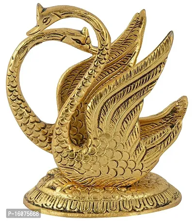 Metal Swan Napkin Holder Idol, Standard, Gold-thumb0