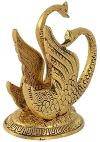 Metal Swan Napkin Holder Idol, Standard, Gold-thumb2