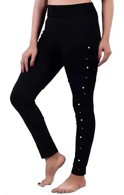 Solid Jeggings For Women