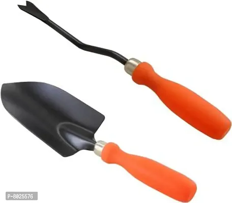 Set of 2 Piece Plastic Handed Gardening Tools