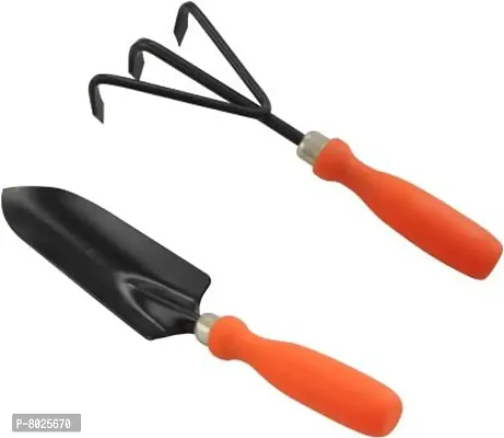 Set of 2 Piece Plastic Handed Gardening Tools