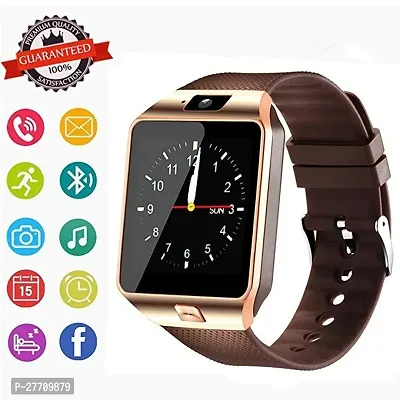 DZ09 Bluetooth Smart Watch with Touchscreen Multifunctional TF Sim Card for Mens /Boys/ Kids/ Girls - Black-thumb0