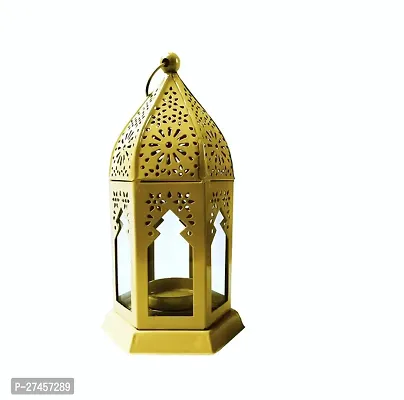 Antique Collection Decorative Hanging Lantern With T-Light Candle-thumb0