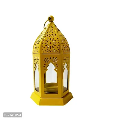 Antique Collection Decorative Hanging Lantern With T-Light Candle-thumb0