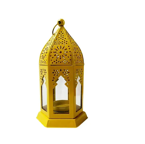 Antique Collection Decorative Hanging Lantern With T-Light Candle