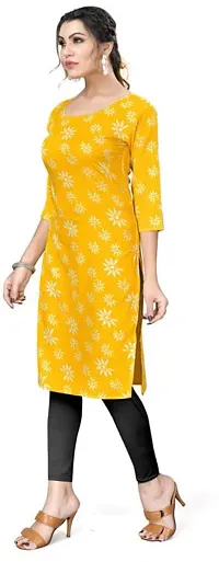 Stylish Fancy Designer Crepe Printed Kurta For Women Combo Of 4-thumb3