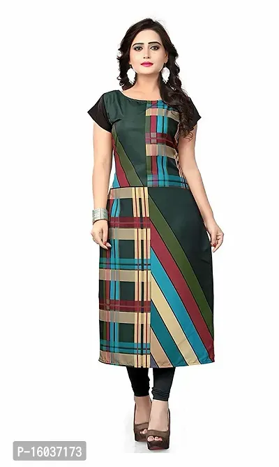 Stylish Printed Crepe Kurta For Women Pack Of 2-thumb5