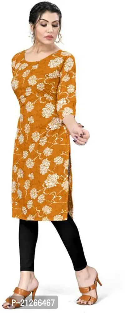 Stylish Women Crepe Casual Kurta Pack of 4-thumb5