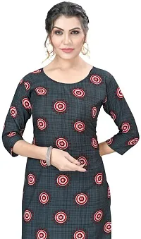 Stylish Fancy Designer Crepe Printed Kurta For Women Combo Of 4-thumb3