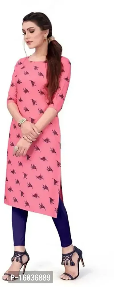 Stylish Printed Crepe Kurta For Women Pack Of 2-thumb4