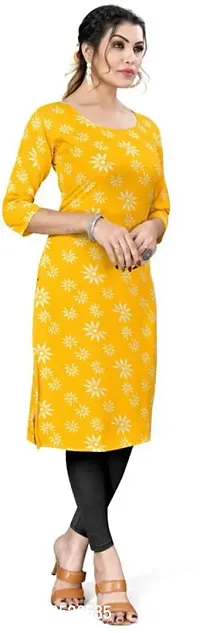 Stylish Fancy Designer Crepe Printed Kurta For Women Combo Of 4-thumb4