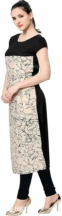 Stylish Printed Crepe Kurta For Women Pack Of 2-thumb4