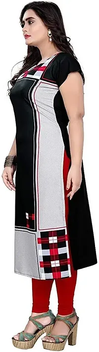 Stylish Printed Crepe Kurta For Women Pack Of 2-thumb3