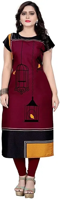 Stylish Colourblocked Crepe Kurta For Women Pack Of 2-thumb4