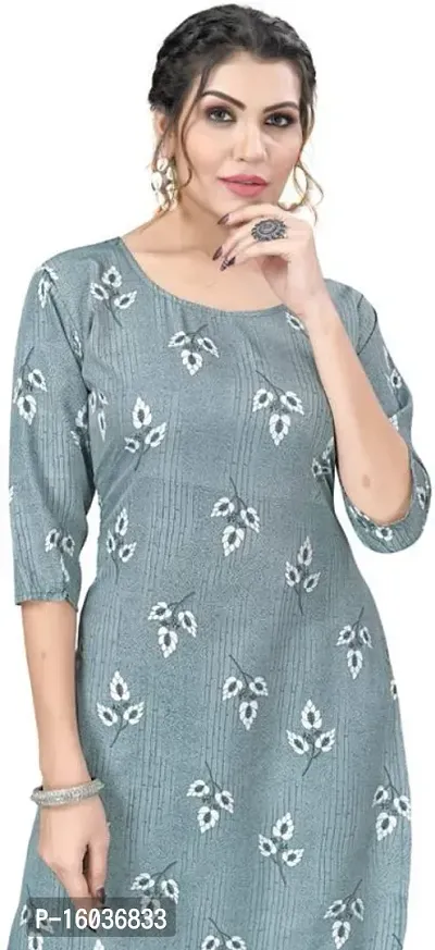 Stylish Printed Crepe Kurta For Women Pack Of 2-thumb3