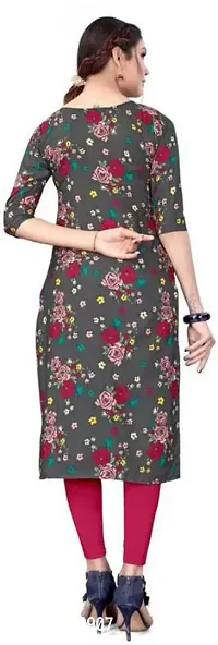 Stylish Printed Crepe Kurta For Women Pack Of 2-thumb3